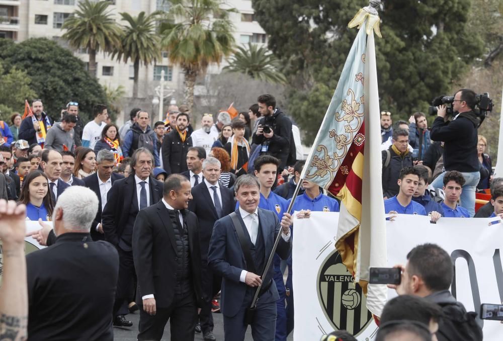 La afición en la celebración del Centenario