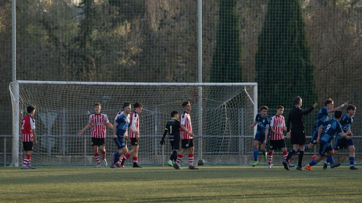 El Zamora Juvenil, en un partido anterior. | J. L. F.