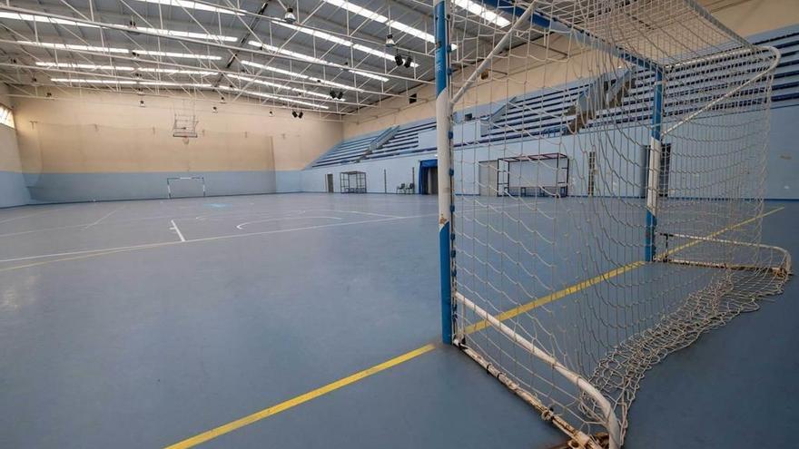Las instalaciones del polideportivo de Oñón.