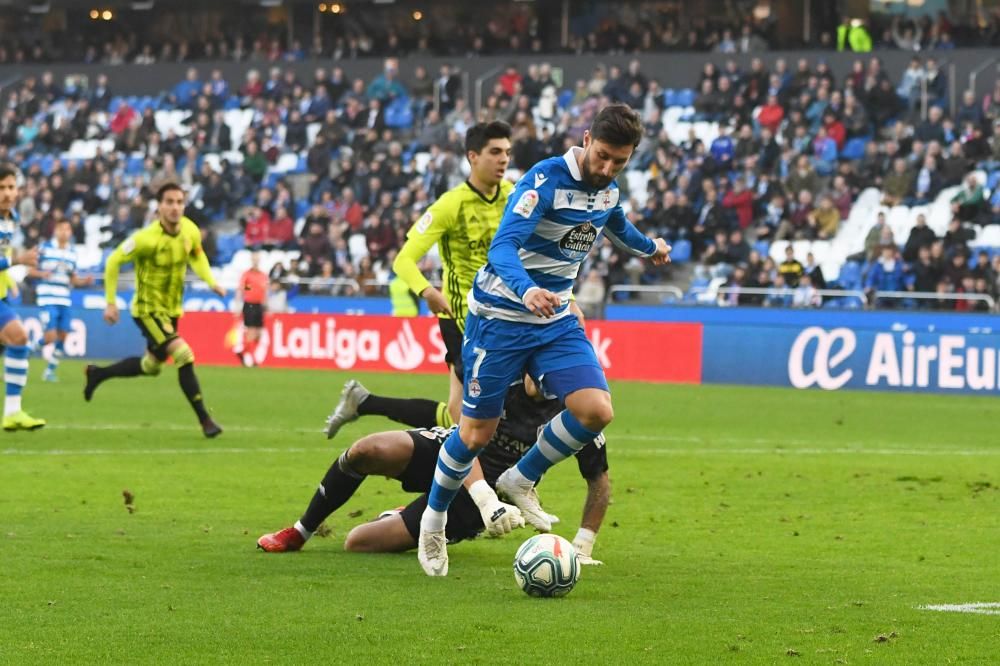 El Dépor cae 1-3 ante el Zaragoza