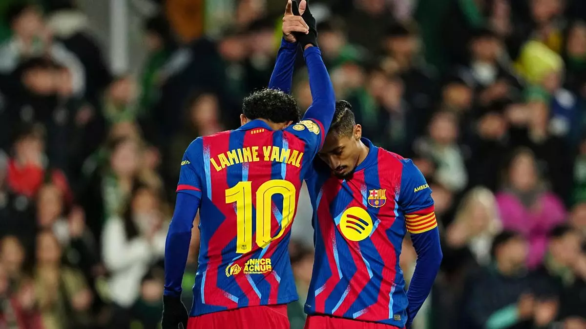 Racing de Santander - FC Barcelona | El gol de Lamine