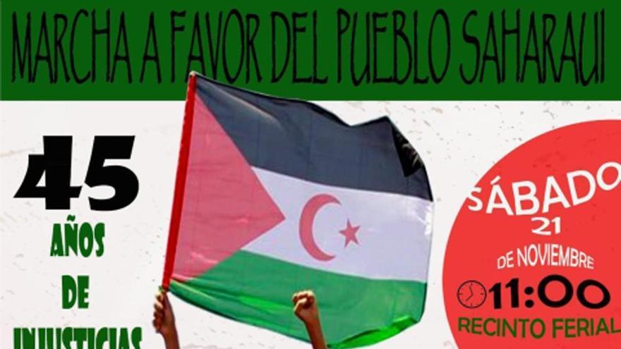 Convocan una concentración a favor del pueblo saharaui este sábado en Mérida