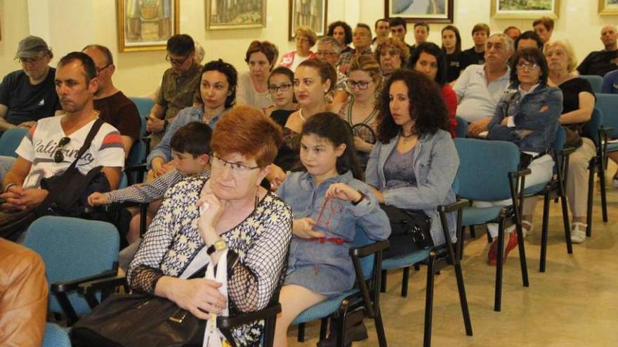 Público asistente ao acto celebrado no Museo Manuel Torres. // S.A.