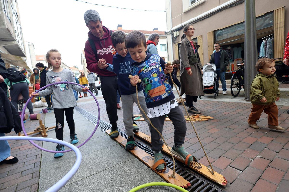 Pontevedra. Actividad organizada por la asociación A Pedreira por el Día das Letras