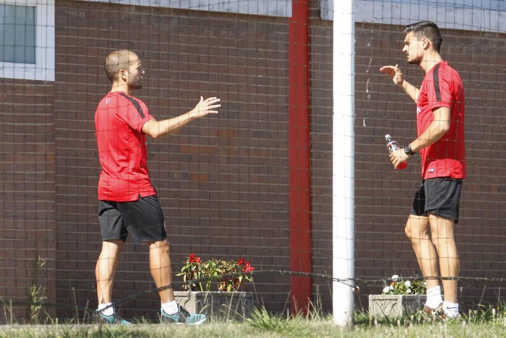 Entrenamiento del Sporting