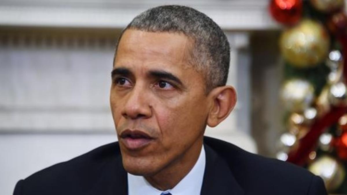 Barack Obama habla sobre el uso de las armas de fuego desde el Despacho Oval.