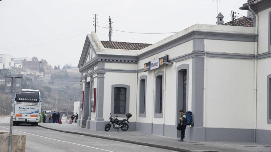 L&#039;atropellament s&#039;ha produït davant de l&#039;estació de Renfe de Manresa.