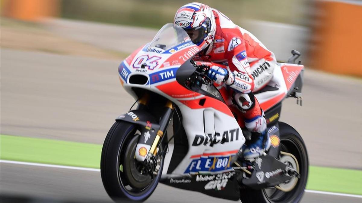 Dovizioso (Ducati), lanzado a por el título