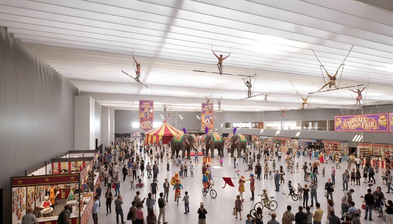 El nuevo pabellón de Infecar, en imágenes