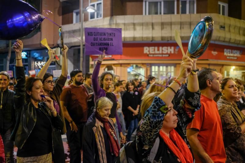 Manifestación contra la violencia machista