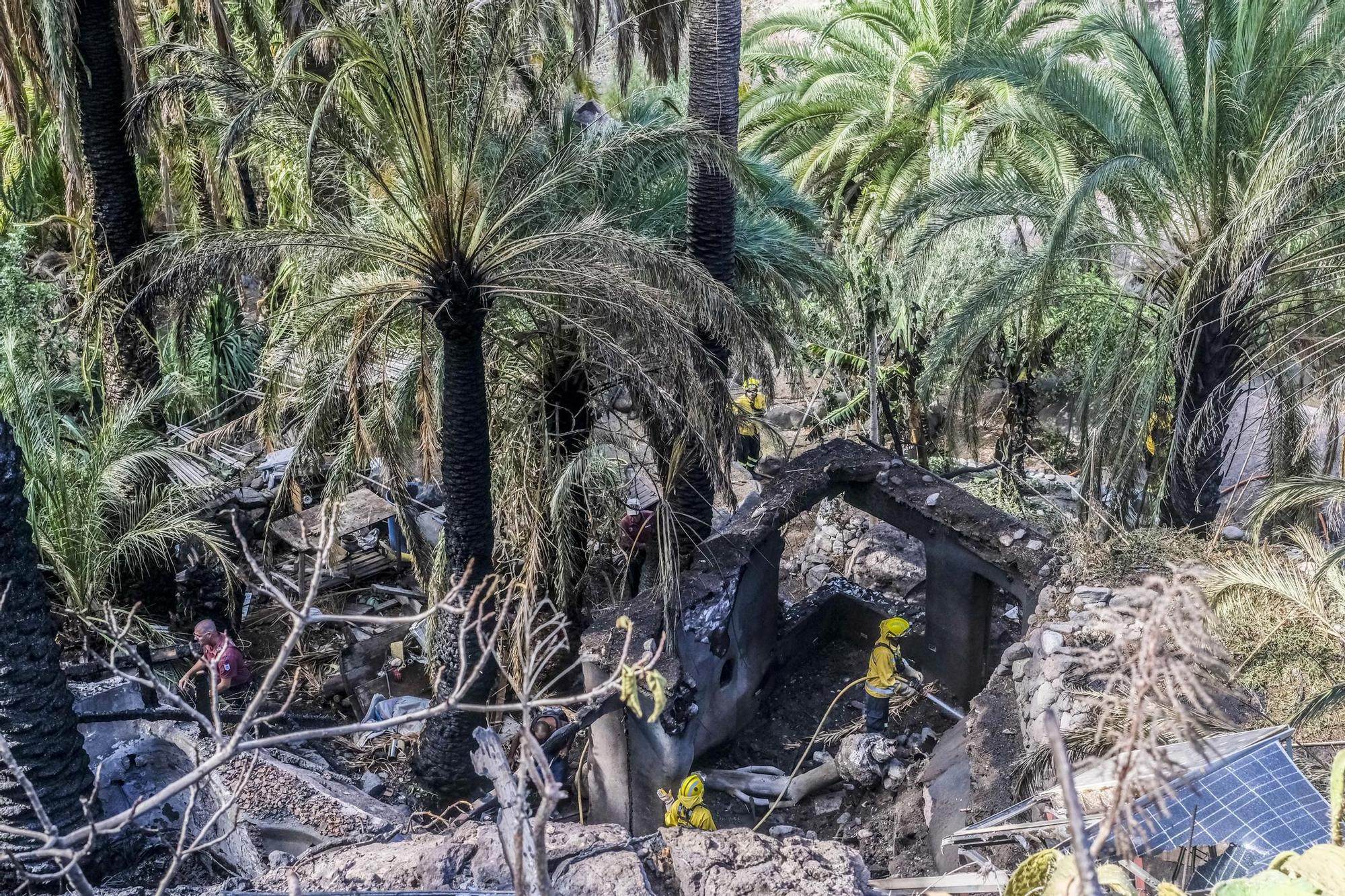 Incendio en Santa Lucía