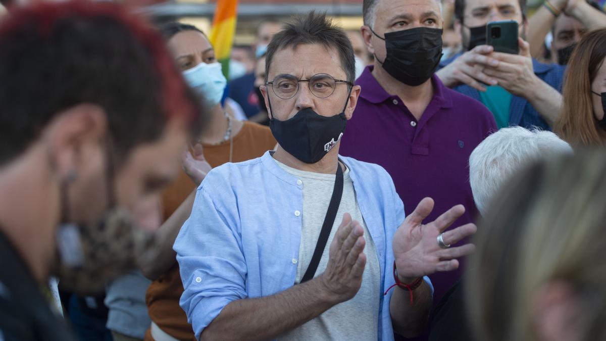 El fundador de Podemos Juan Carlos Monedero.