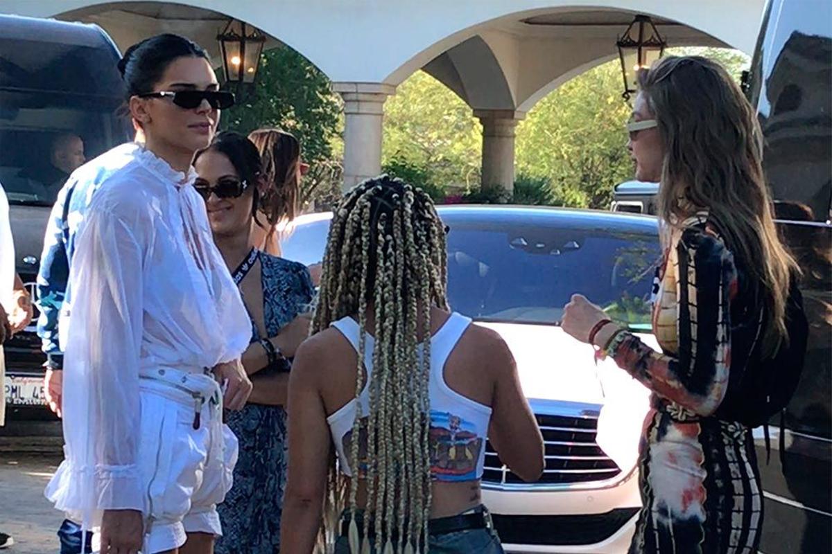 Kendall Jenner y Gigi Hadid cogen fuerzas juntas antes del Festival de Coachella