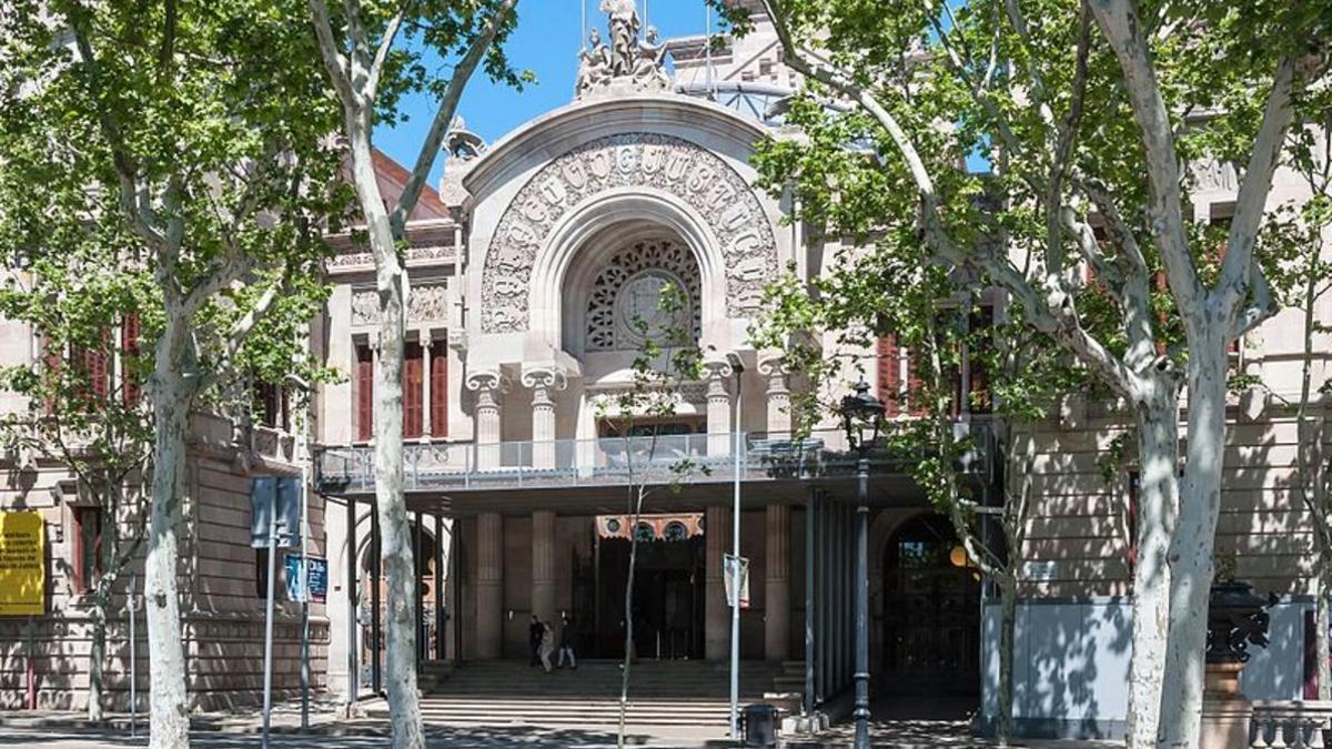 Palacio de Justicia de Barcelona.