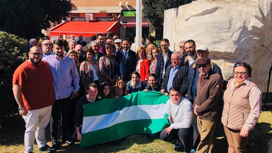 Foto de familia de la candidatura del PSOE de Málaga para las municipales.