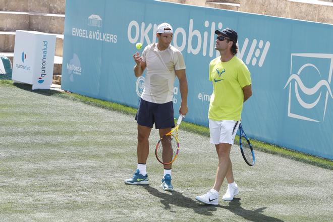 Rafa Nadal viajará el lunes a Wimbledon; así se ha estado preparando