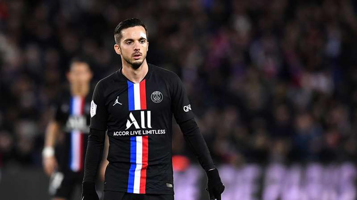 Pablo Sarabia con la camiseta del PSG