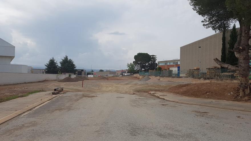 Sant Fruitós inicia les obres dels nous aparcaments als carrers Balmes i Montsant