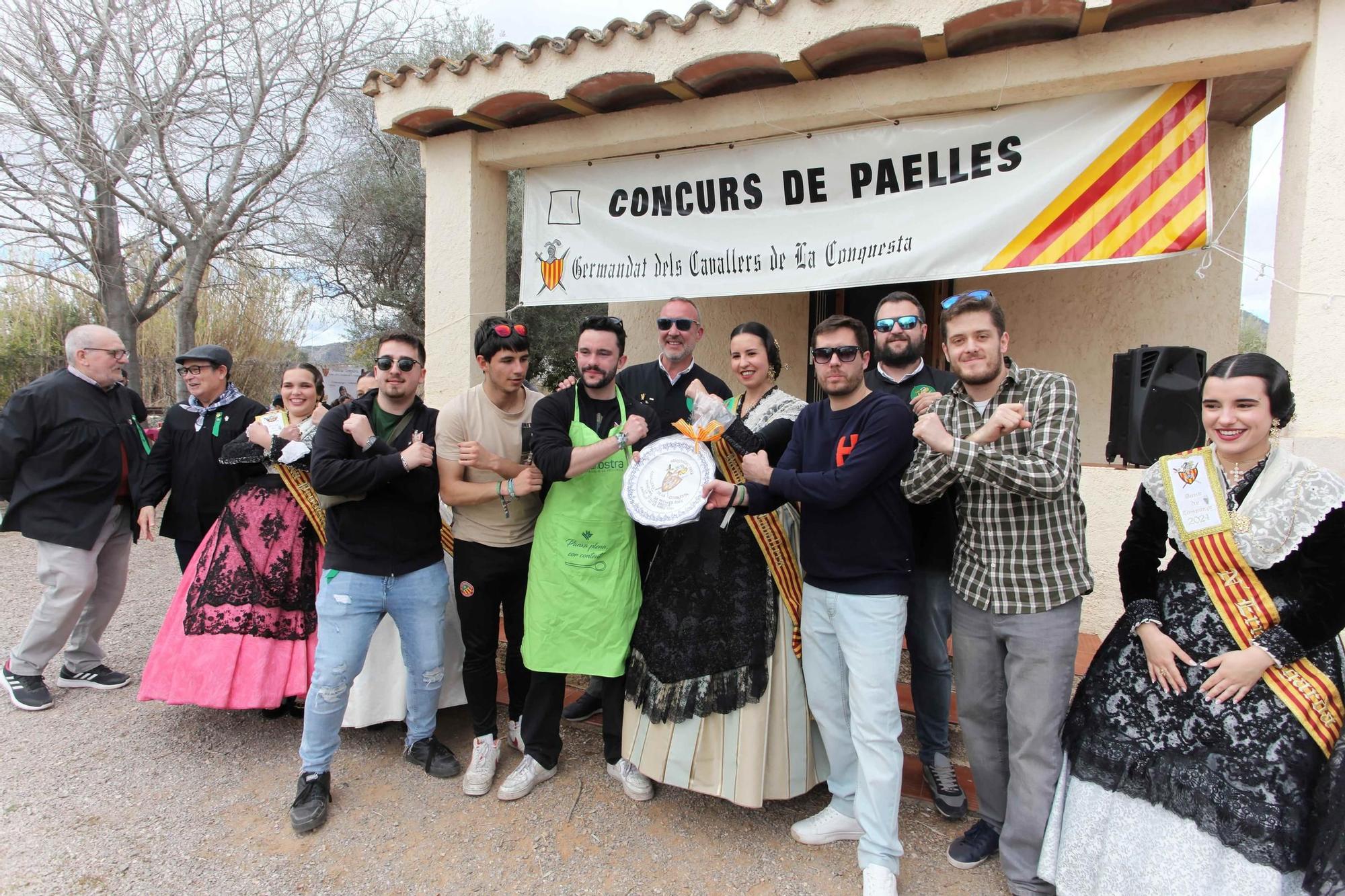 Concurso de paellas de la Germandat dels Cavallers en la Magdalena 2024