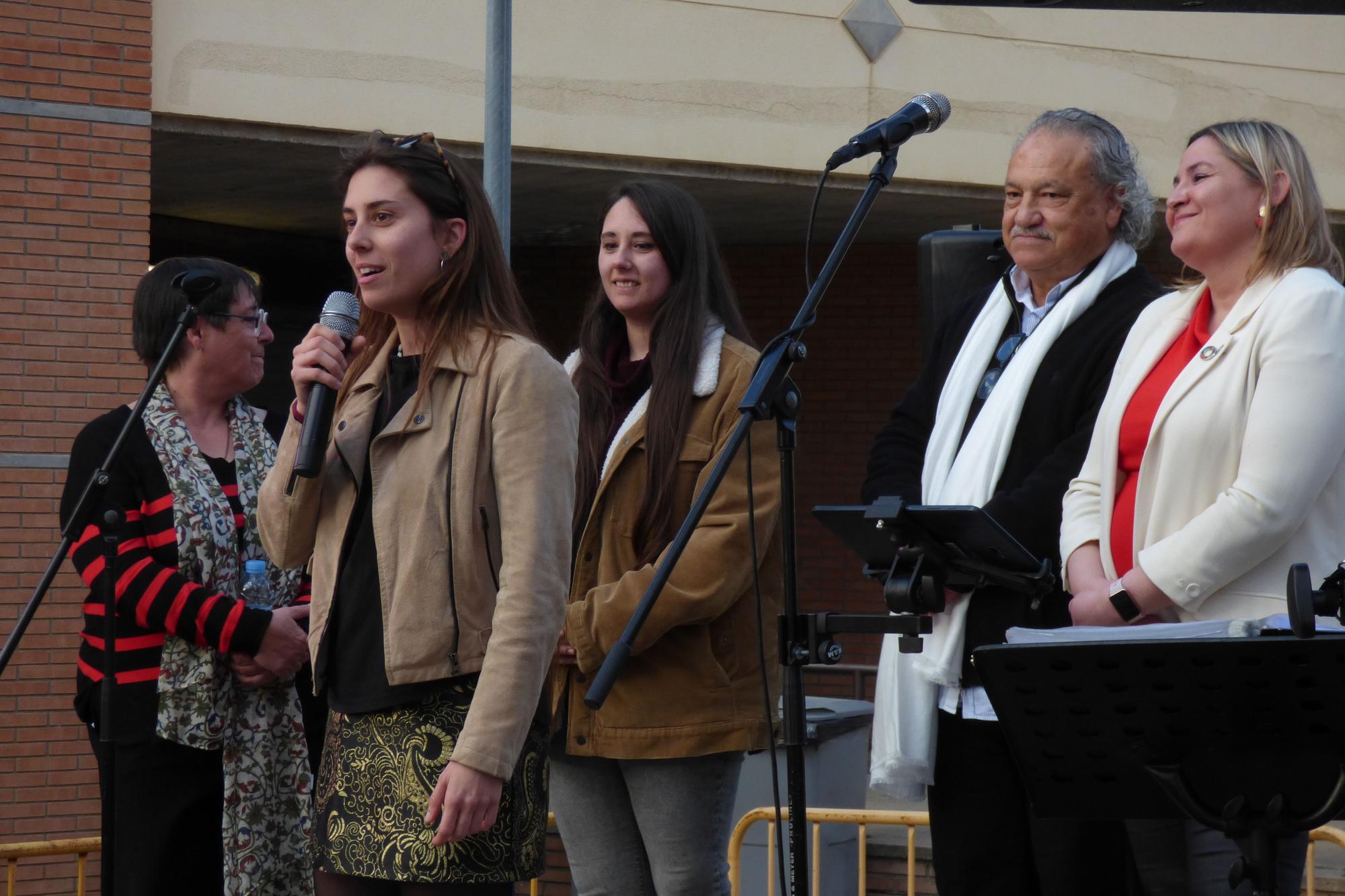 Figueres ret homenatge a l'activista veïnal Carmela Juárez