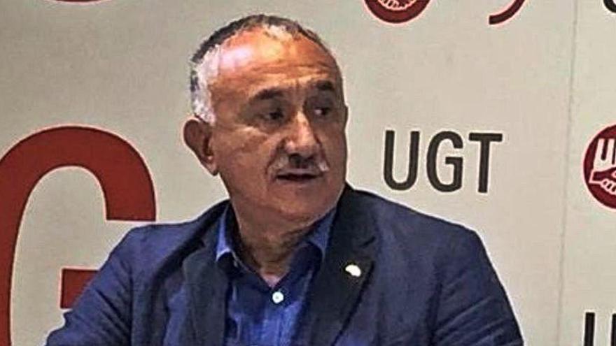 El secretari general de la UGT, Pepe Álvarez