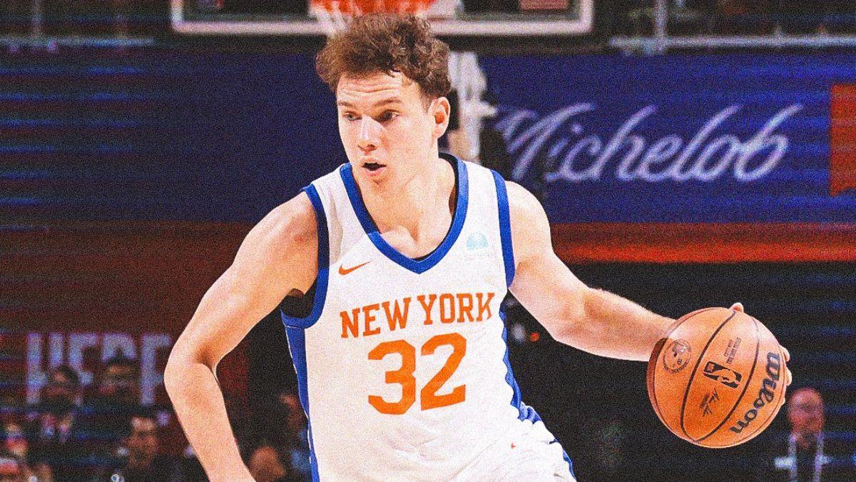 Rokas Jokubaitis debutó con los Knicks en la liga de verano de la NBA