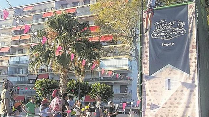 Recta final de los juegos piratas de ¡Torre a la Vista! en Benicàssim