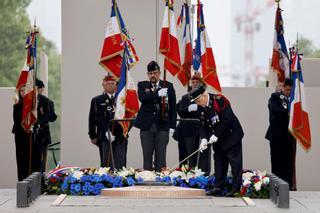 Los líderes europeos conmemoran el armisticio de la II Guerra Mundial con referencias a Ucrania