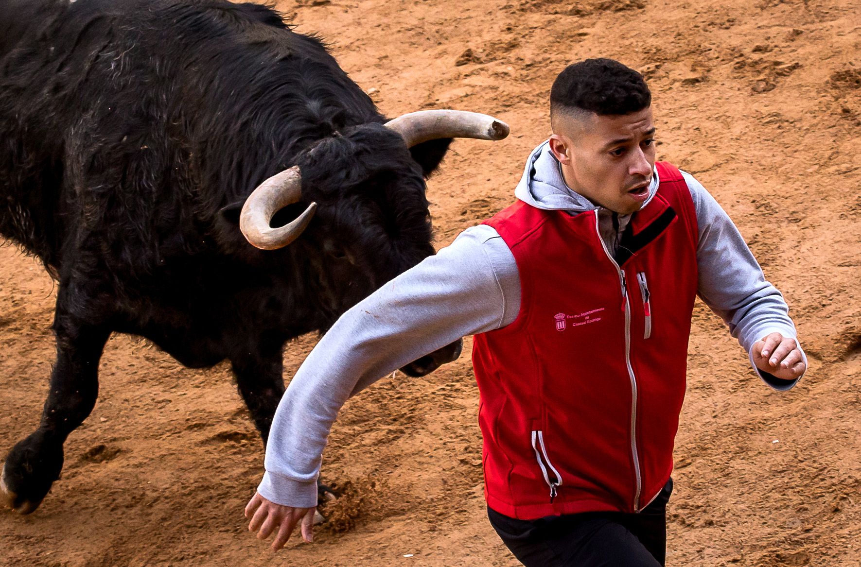 GALERÍA: Cinco heridos durante el encierro de Orive en el Carnaval del Toro de Ciudad Rodrigo