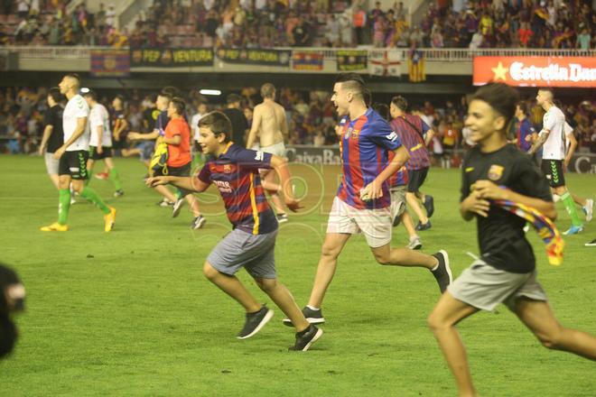 El ascenso del Barcelona B, en imágenes