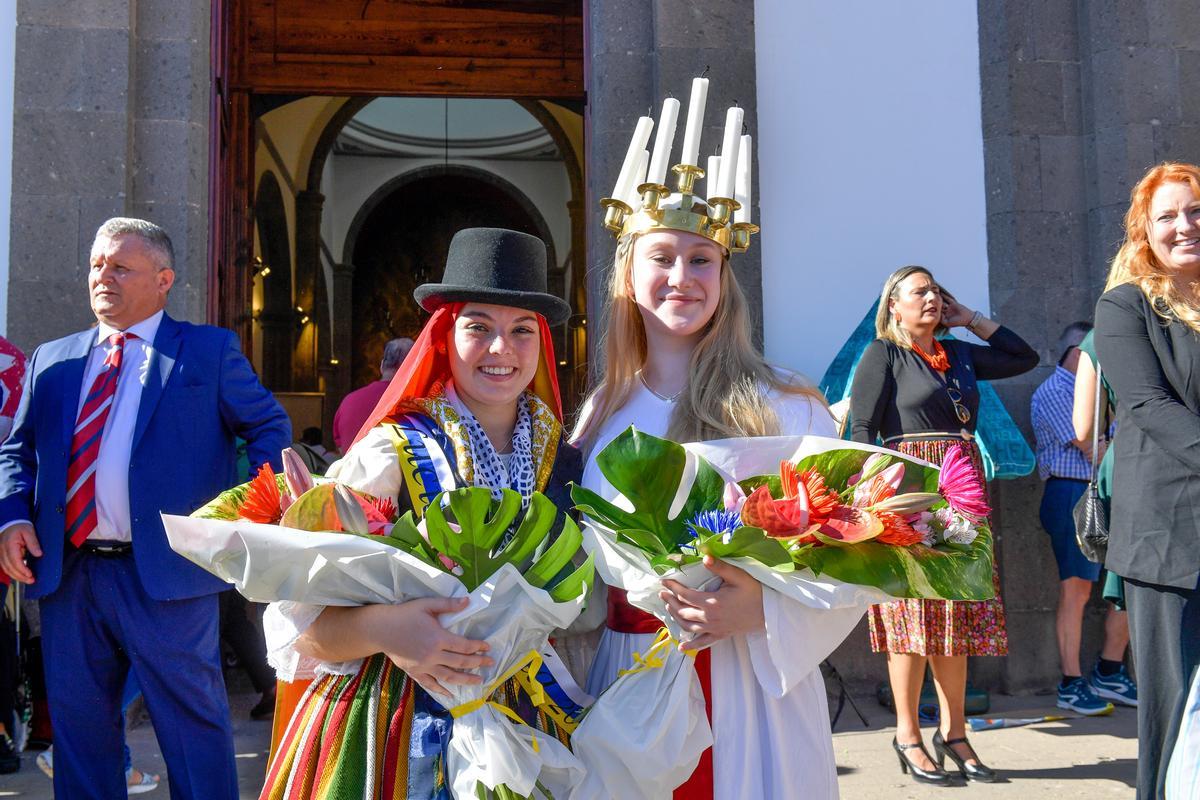 Las dos Lucías, de Suecia y de Canarias, que han sido reconocidas este año.