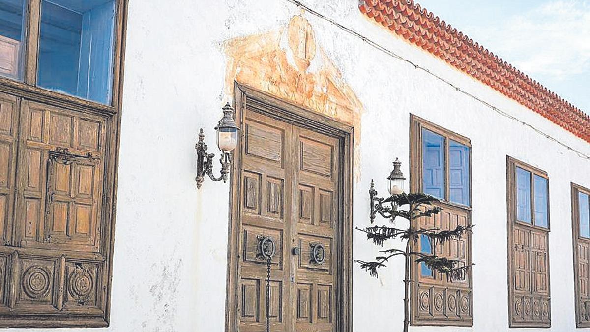 Fachada de la Casa Torres en Teguise.