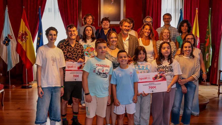 Rubiáns, Cotarelo y la EOI ganan los Premios Igualdade na Escola