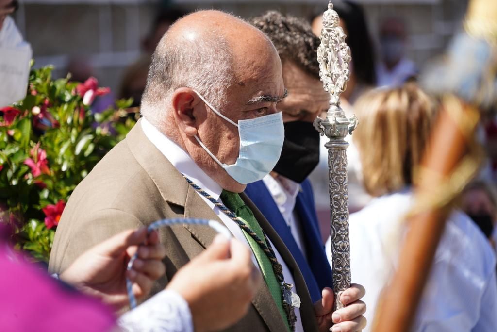 La Virgen de Luna procesiona en Villanueva de Córdoba