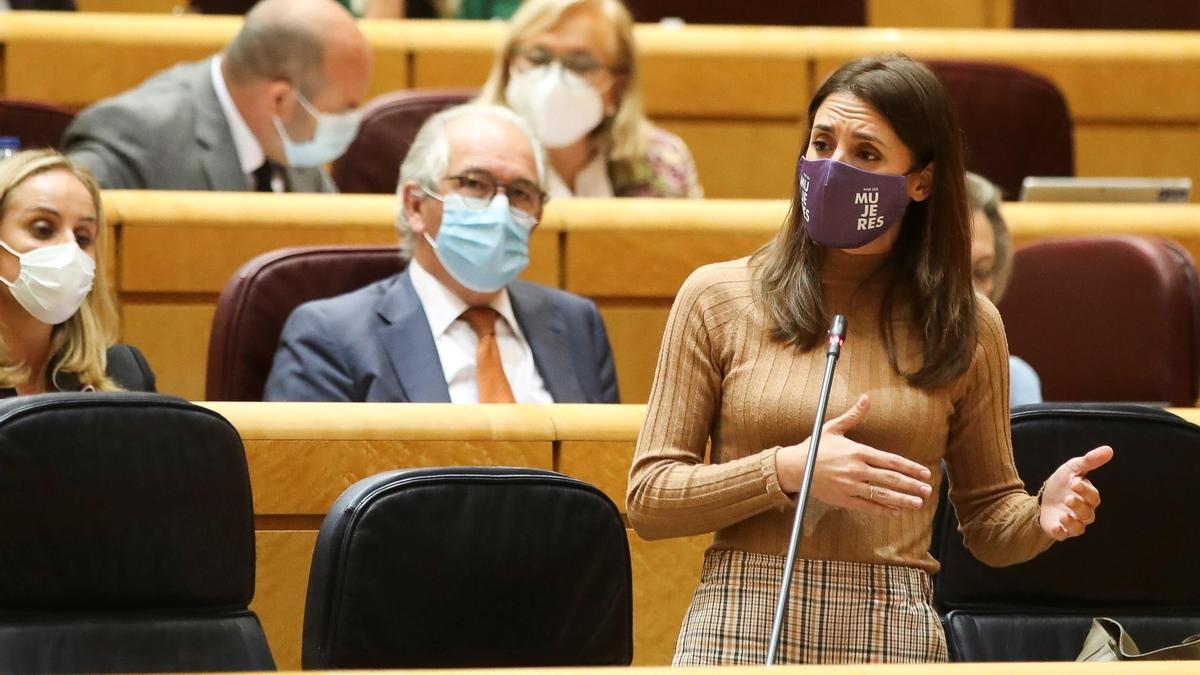 La ministra de Igualdad, Irene Montero.