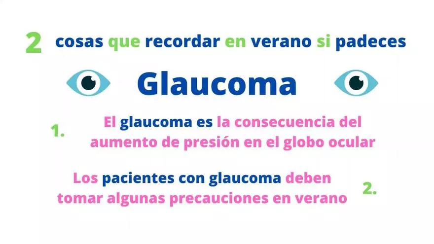 Glaucoma y piscina