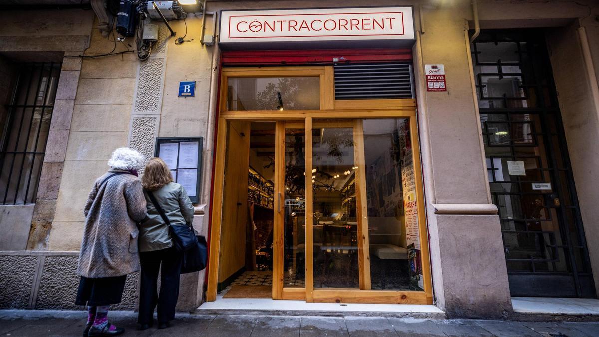 La entrada de Contracorrent Bistró.