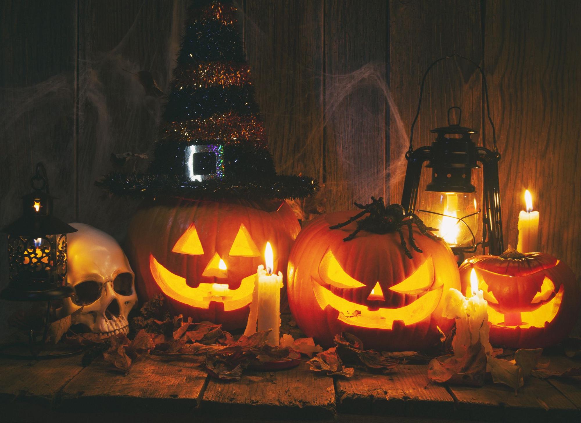 Velas para Halloween en Amazon