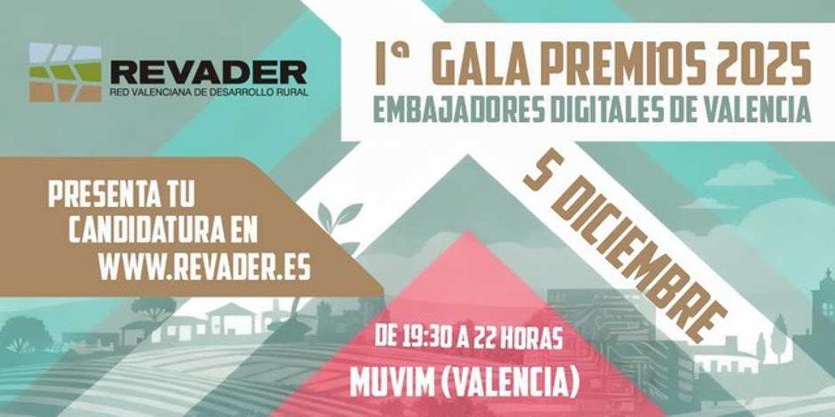 I Premios Embajadores Digitales de Valencia.