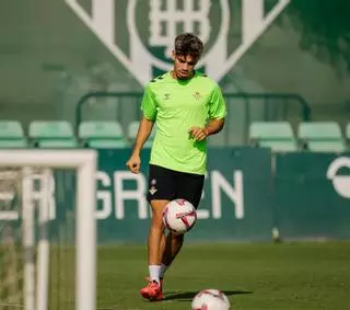 Entrenamiento del Real Betis Balompié dos días antes de recibir al CD Leganés