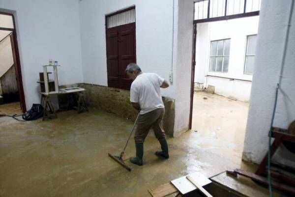 Fotogalería: Lluvias torrenciales en Aragón