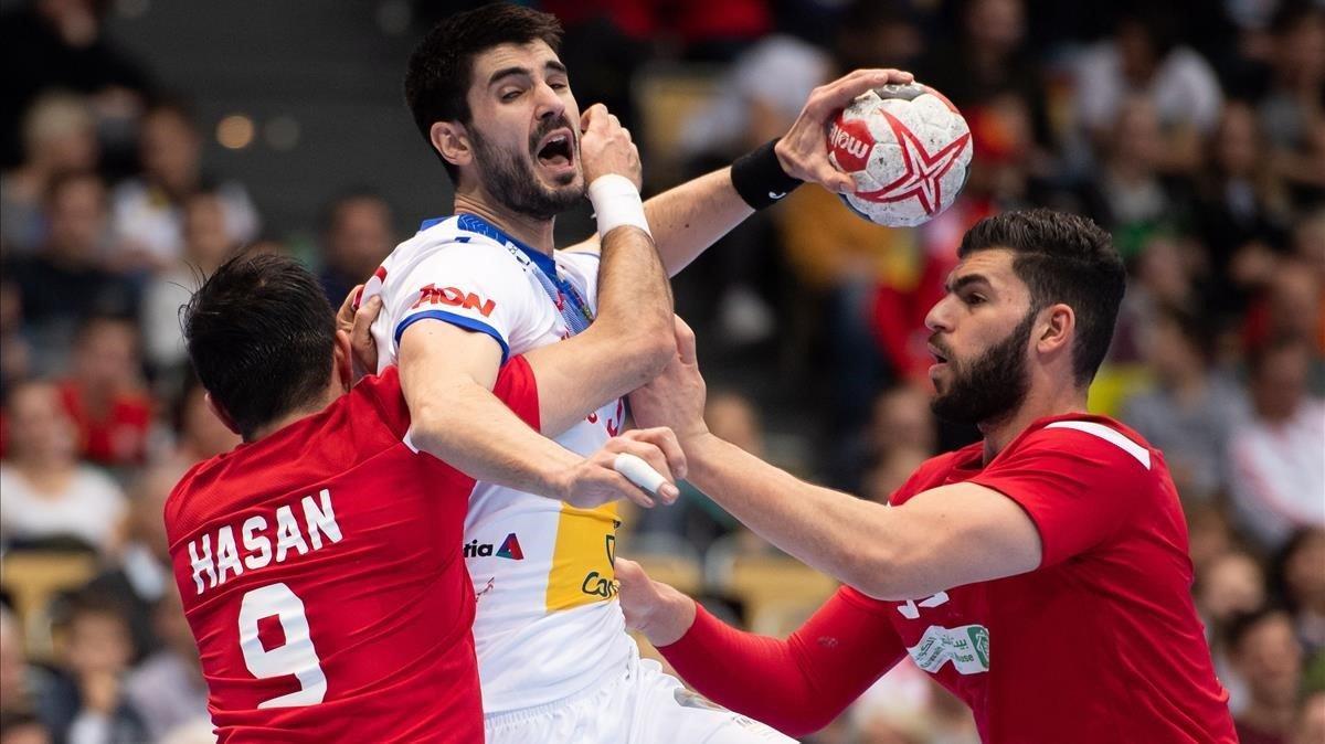 jcarmengol46504918 munich  germany   11 01 2019   eduardo gurbindo martinez of 190111212601