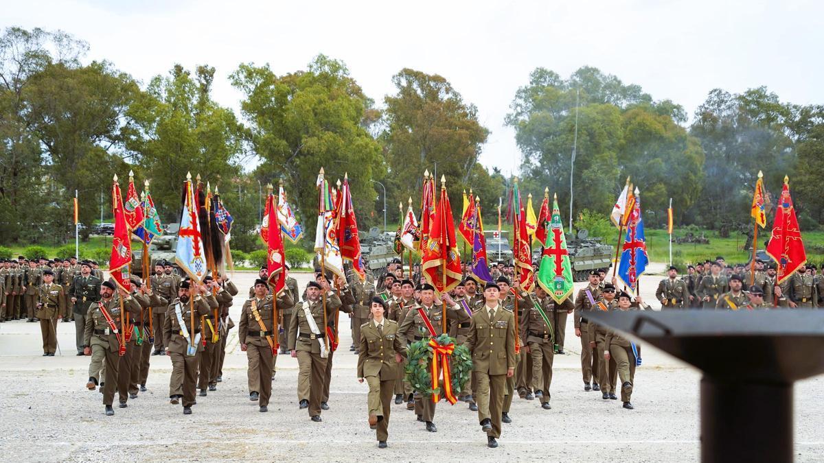 La Brigada Guzmán el Bueno X celebra su 41 aniversario.