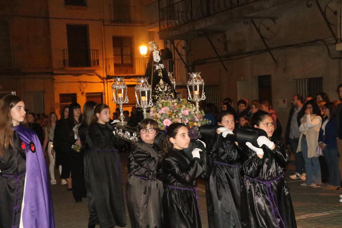 Otra foto de la procesión infantil de l'Alcora.
