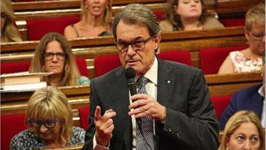 Artur Mas va fer un balanç «raonablement positiu» dels seus anys al capdavant del Govern català.