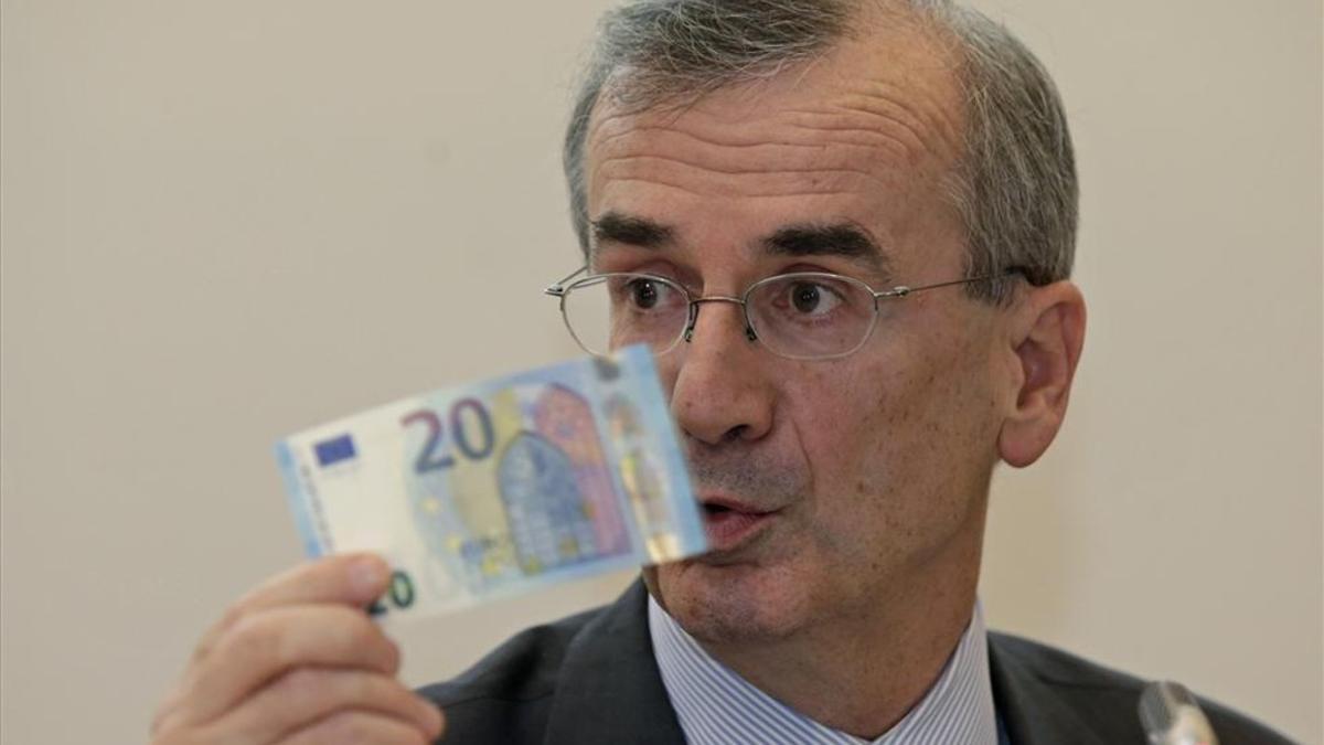 El gobernador del Banco de Francia y miembro del BCE, Francois Villeroy.