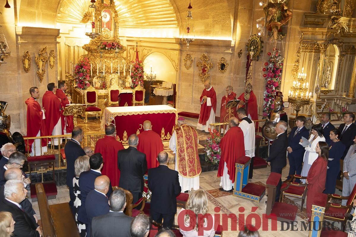 Así se ha vivido en Caravaca la clausura del Quinario de la Vera Cruz