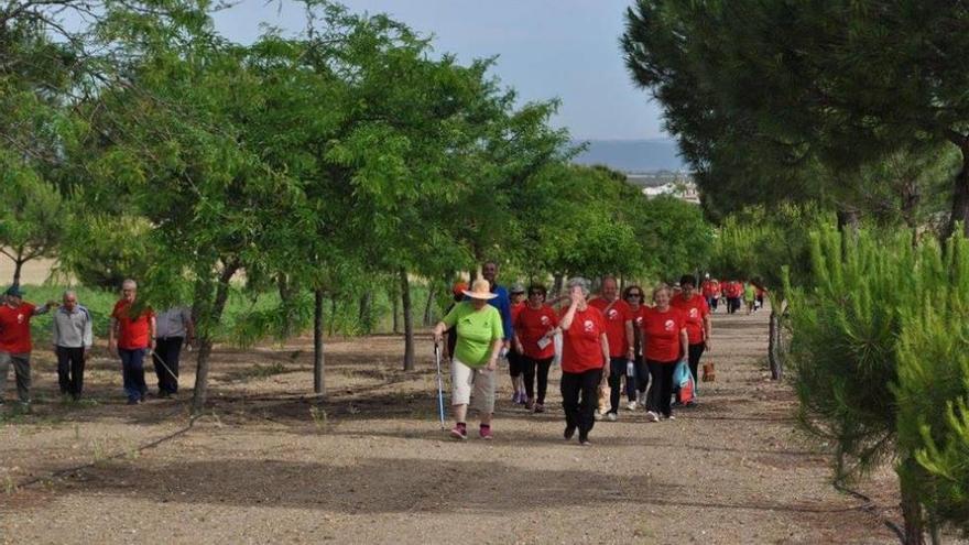 La población de Fuente Carreteros culmina el reto de caminar más de un millón de pasos