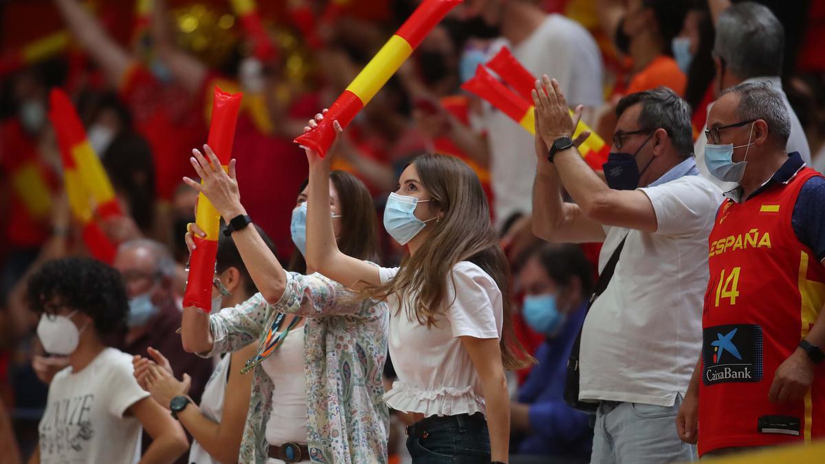 Las imágenes del Serbia - España del Eurobasket