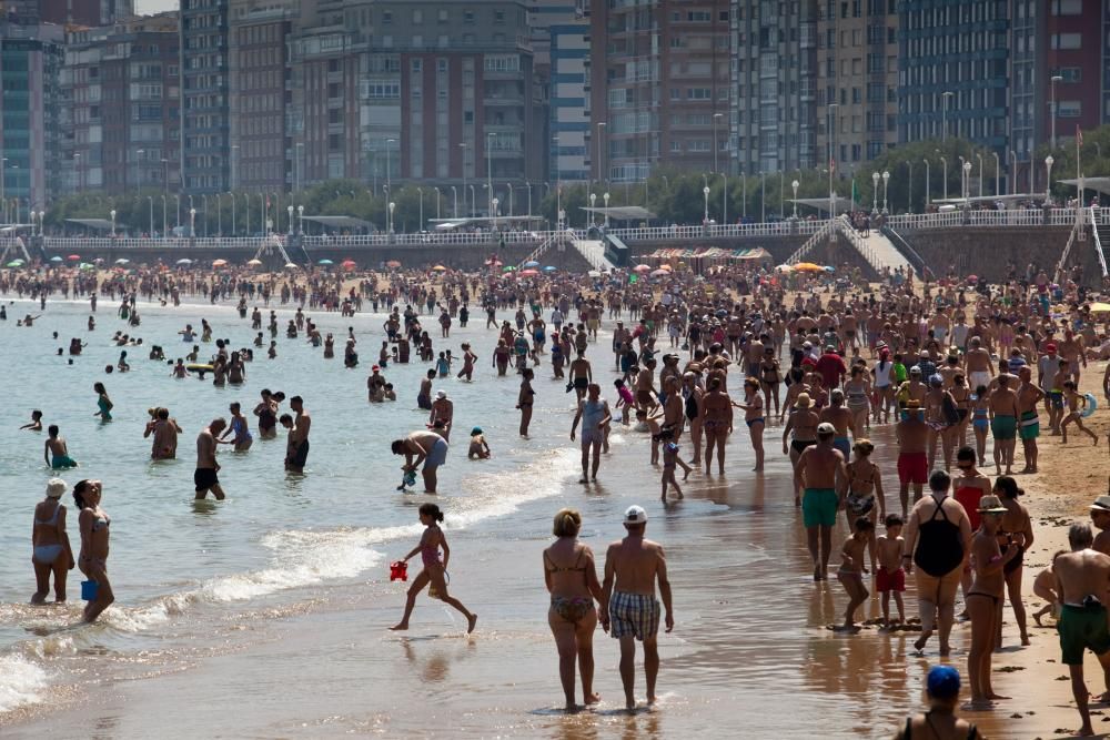 Ola de calor en Asturias